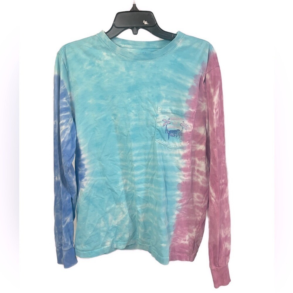 Chubbies Men's Tie Dye Long Sleeve Graphic T-Shirt- Size Small - Picture 1 of 5